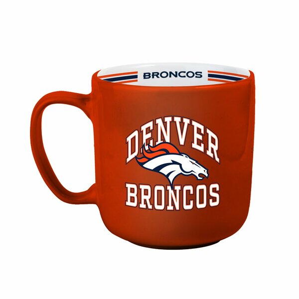 Logo Brands Denver Broncos 15oz Stripe Mug 610-C15SM